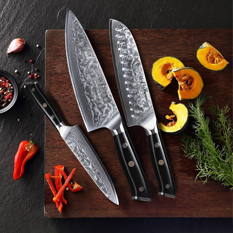 Chef Knife Super Sharp Santoku Utility Knife- Tek Knives™