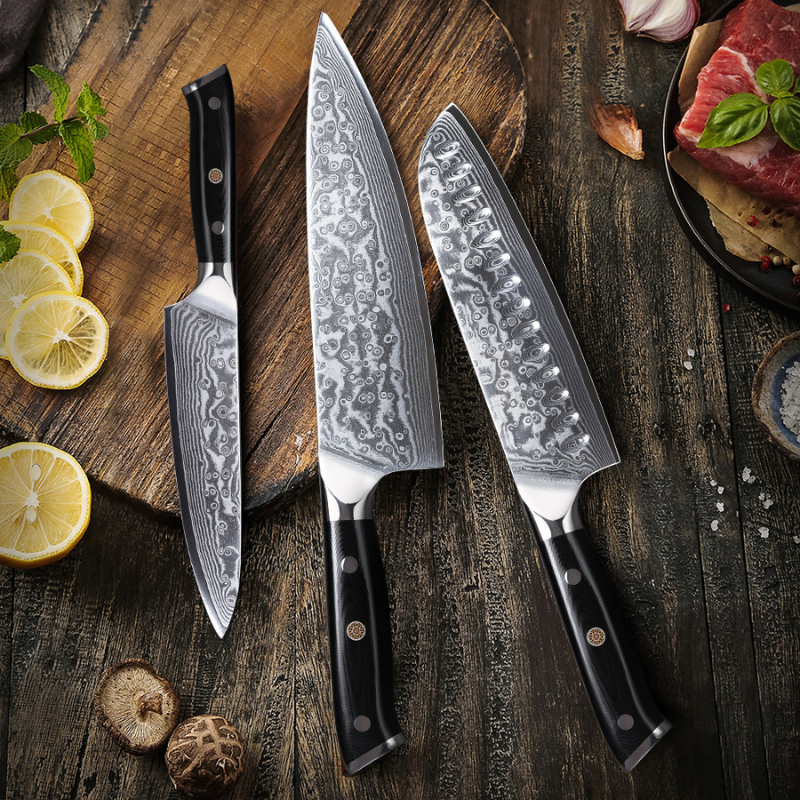 Chef Knife Super Sharp Santoku Utility Knife- Tek Knives™