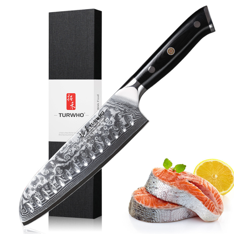 Chef Knife Super Sharp Santoku Utility Knife- Tek Knives™