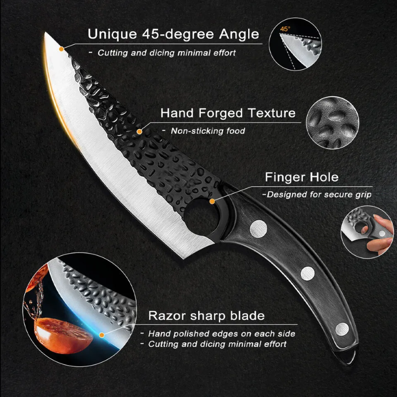 Chef Knife Kitchen Butcher Boning Cleaver Knife Japanese Kitchen - Tek Knives™