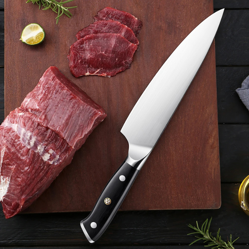 Kitchen Chef Knife 8" German Stainless Steel - Tek Knives™