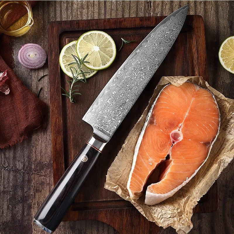 Kitchen Knife 67 Layers Damascus Steel - Tek Knives™